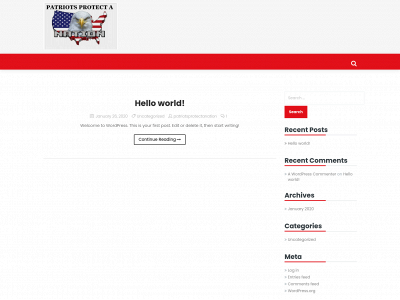 patriotsprotectanation.com snapshot