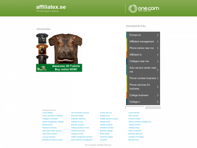 affiliatex.se snapshot