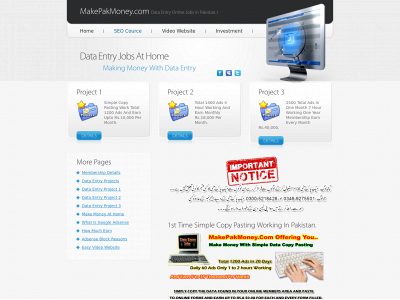 www.makepakmoney.com snapshot