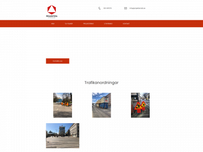projekteraab.se snapshot