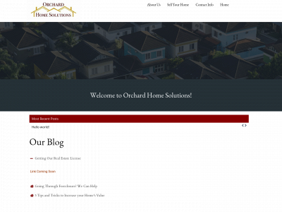 orchardhomesolutions.com snapshot