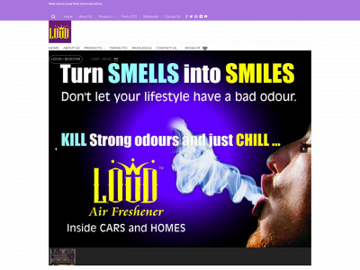 loud-pack.com snapshot