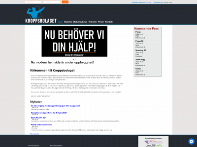 kroppsbolaget.se snapshot