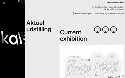 skalcontemporary.dk snapshot