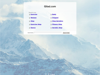 gilad.com snapshot