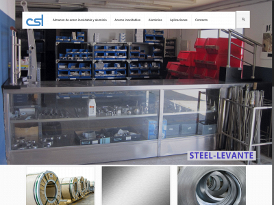 www.steel-levante.com snapshot