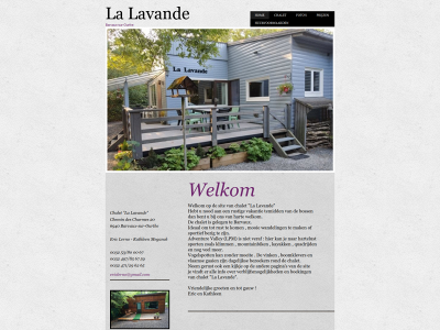 chaletlalavande.be snapshot