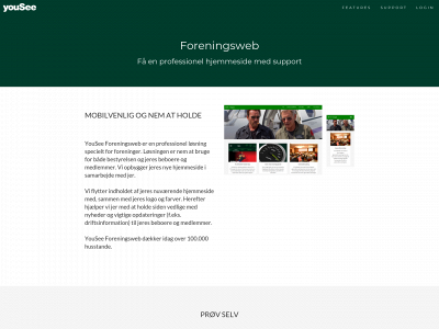 foreningsweb.dk snapshot
