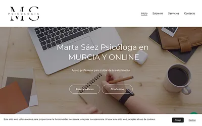 martasaezpsicologia.com snapshot