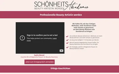 beauty-artistin-werden.de snapshot