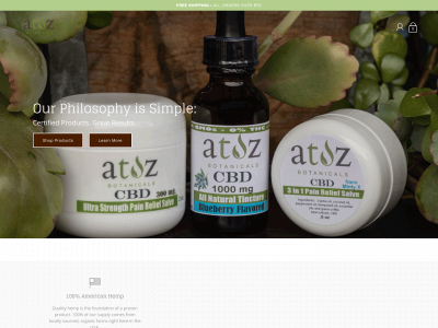 atozbotanicals.com snapshot