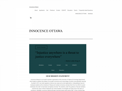 innocenceottawa.ca snapshot