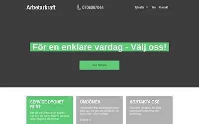 arbetarkraft.se snapshot
