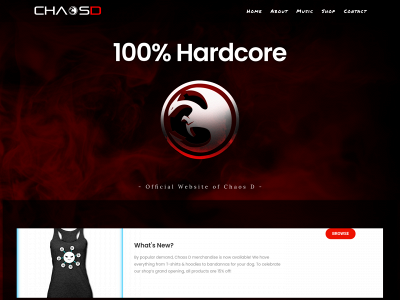 djchaosd.com snapshot