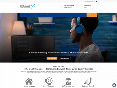 yuztech.com snapshot