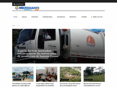 meridiano70.co snapshot