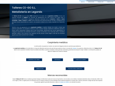 www.tallerescego.com snapshot