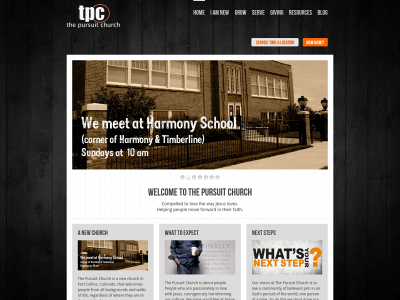 pursuitchurch.com snapshot