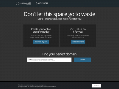 thebrowsage.com snapshot