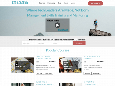 cto.academy snapshot