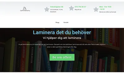 laminera.nu snapshot