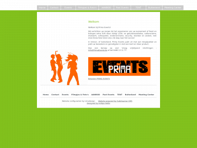 primaevents.be snapshot