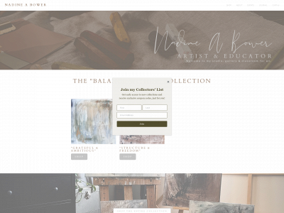 www.nadineabower.com snapshot