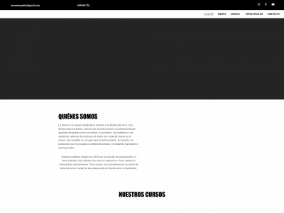 www.lanavecirco.com snapshot