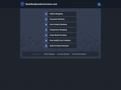 realdealproductreview.com snapshot