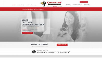 courtesycleaners.com snapshot