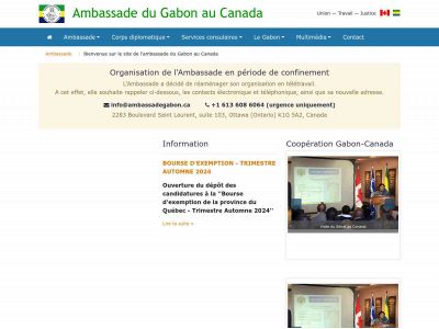 ambassadegabon.ca snapshot
