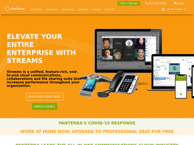 panterranetworks.com snapshot