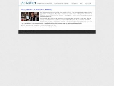 artdefehr.com snapshot