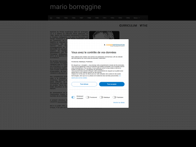 marioborreggine.ch snapshot