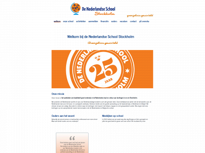 nlschoolstockholm.se snapshot