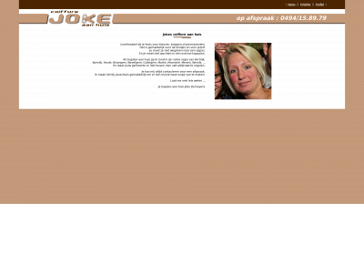 coiffurejoke.be snapshot