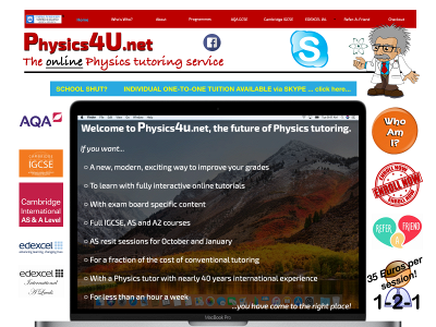 physics4u.net snapshot