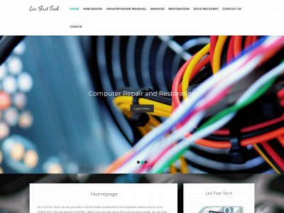 lexfasttech.com snapshot