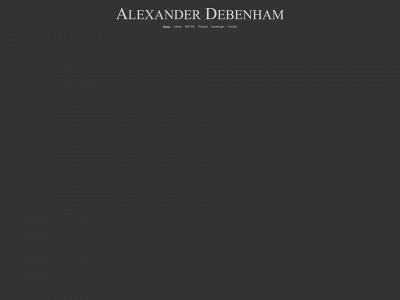 alexanderdebenham.com snapshot