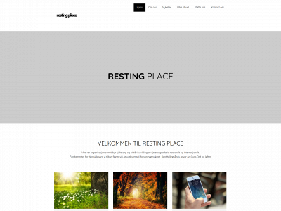 restingplace.no snapshot