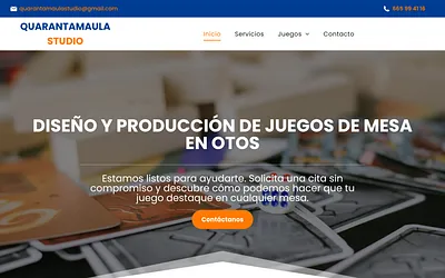 quarantamaulastudio.es snapshot
