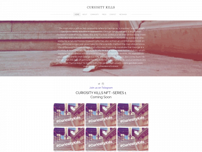 www.curiositykills.io snapshot