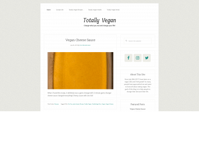 totally-vegan.com snapshot