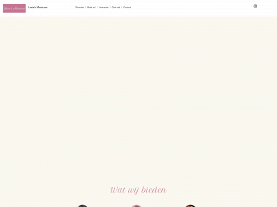 lexiesmanicure.nl snapshot
