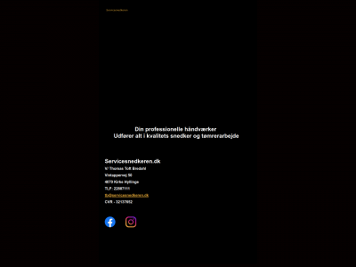 servicesnedkeren.dk snapshot