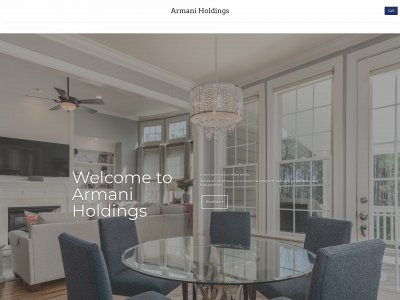 armaniholdingsgroup.com snapshot