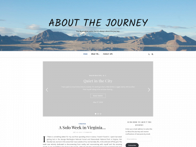 aboutthejourney.net snapshot