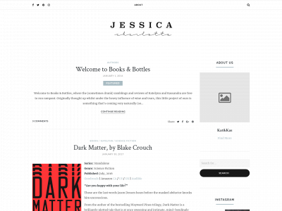booksandbottles.net snapshot
