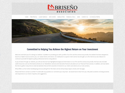 brisenoassociates.com snapshot