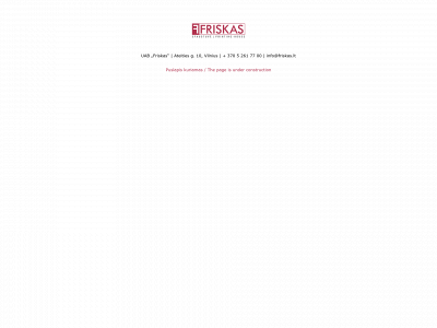 friskas.lt snapshot